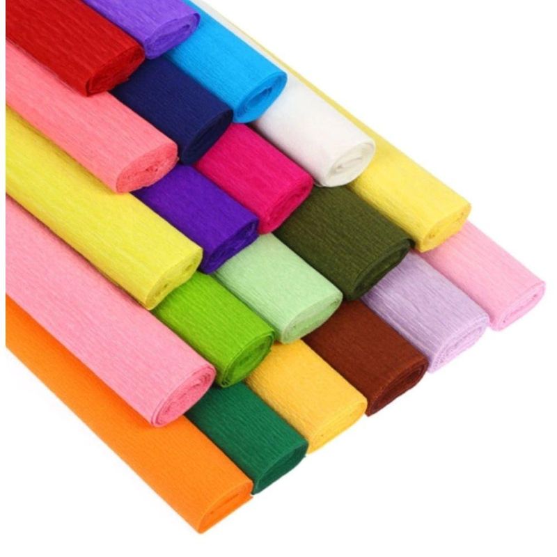 Papel Crepom Plus 48cmx2m Reipel (01 unidade)-azul-claro