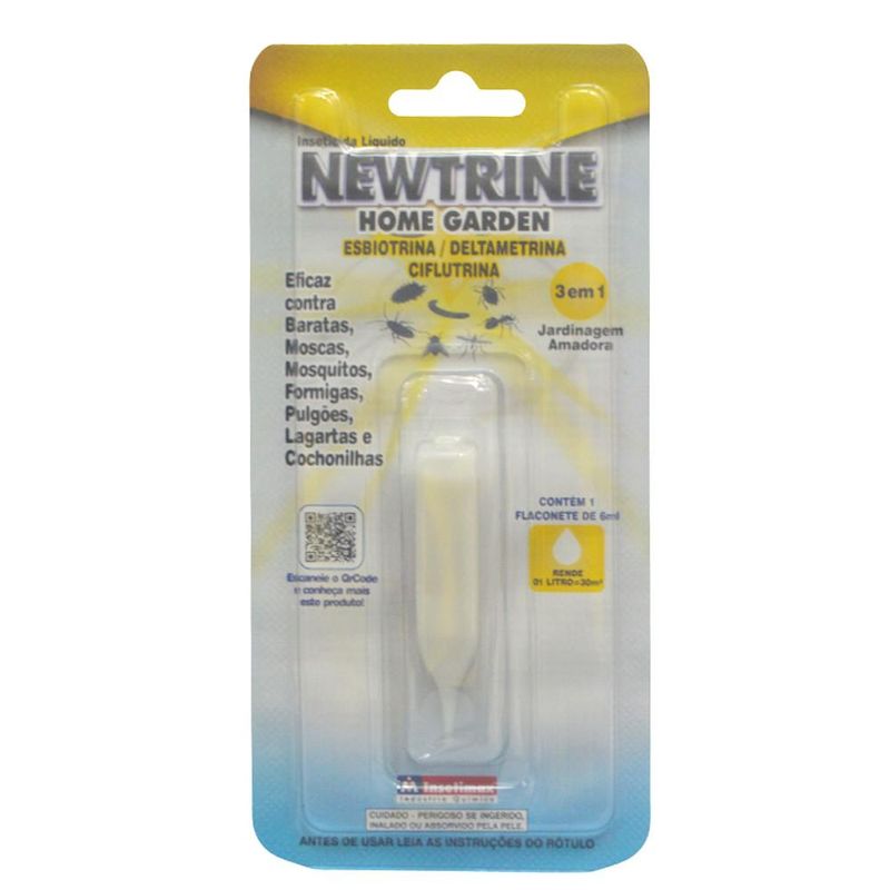 Inseticida Líquido Newtrine Home Garden Insetimax (06 ml)