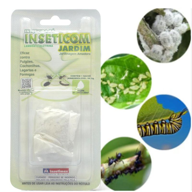 Inseticida em Pó Inseticom Jardim Insetimax (5 gramas)