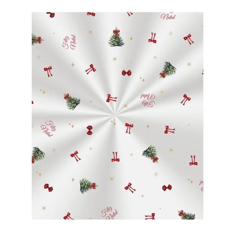 Saco P/ Presente Pinheiro 20x29cm Cromus (50 unidades)