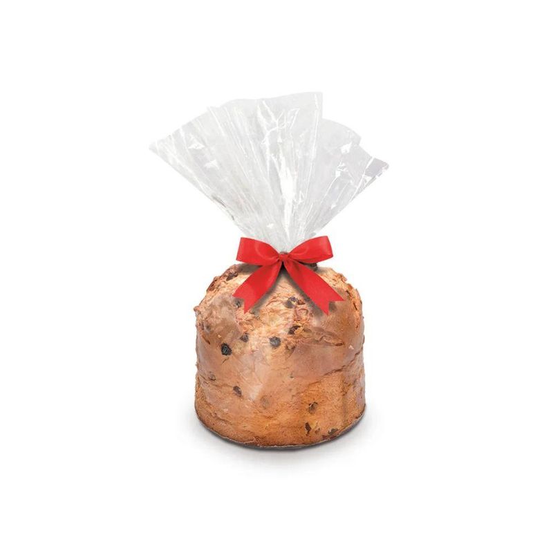 Saco Transparente P/ Panetone de 250g 19x25cm Cromus (50 Unidades)
