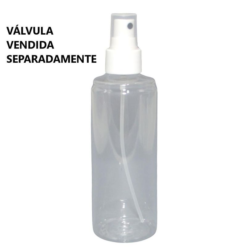 Frasco PET Body Splash 210ml Rosca 24/410 Sem Válvula (01 unidade)