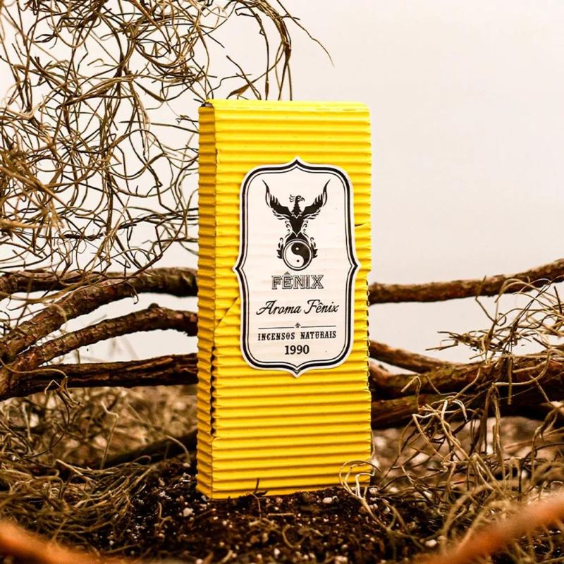 Incenso Natural de Aroma Fênix C/ 9 Varetas Fênix Incenso (30 gramas)