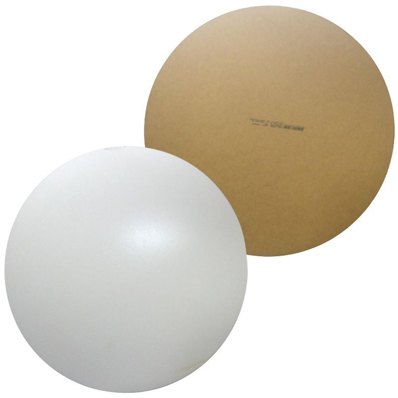 Cake Board de MDF Redondo 3mm Branco Curifest (01 Unidade)-15cm