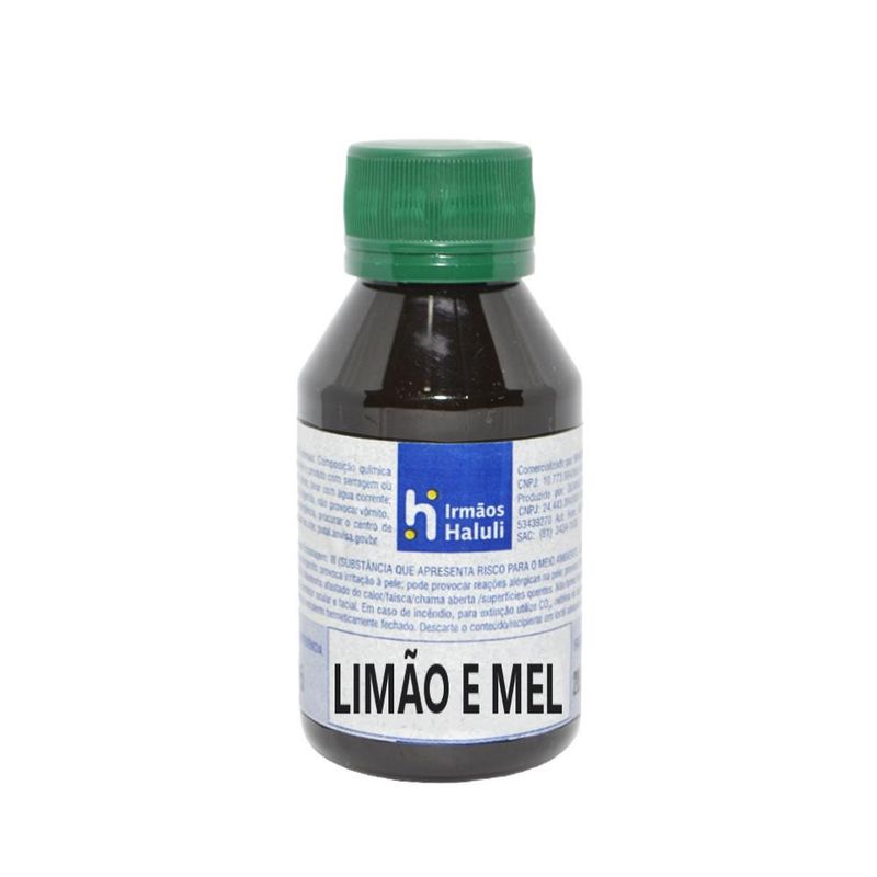 Essência Limão e Mel para Velas e Óleos Irmãos Haluli (100ml)