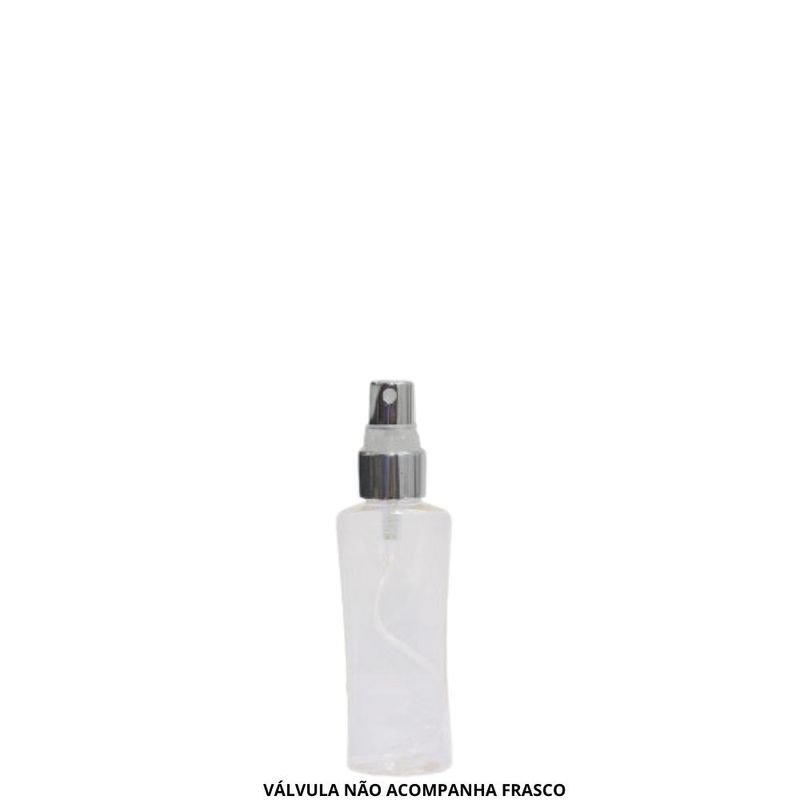 Válvula Spray Rosca 20/415 Prata com Tampa Transparente (01 unidade)