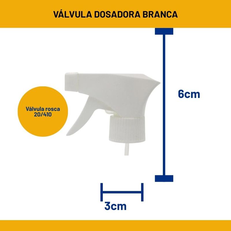 Válvula Gatilho Rosca 28/410 Branco (01 unidade)