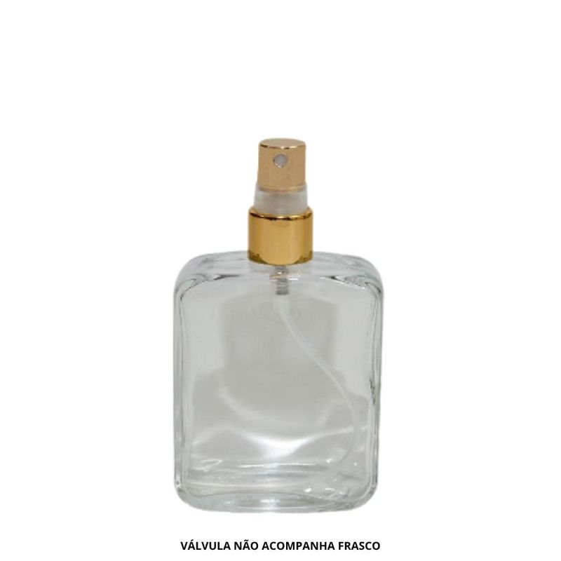 Válvula Spray Rosca 18/415 Ouro com Tampa Transparente (01 unidade)