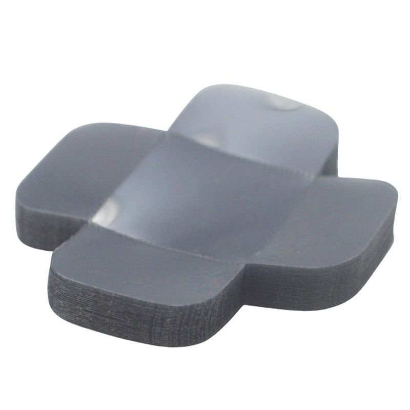 Forminha de Acetato Transparente P/ Doces 4 Pétalas Quadrada 2x3cm Curifest (50 unidades)