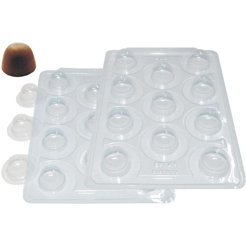Forma de Acetato com Silicone Trufa Pequena Especial SP 41 11gr Ref. 3501 BWB (01 unidade)