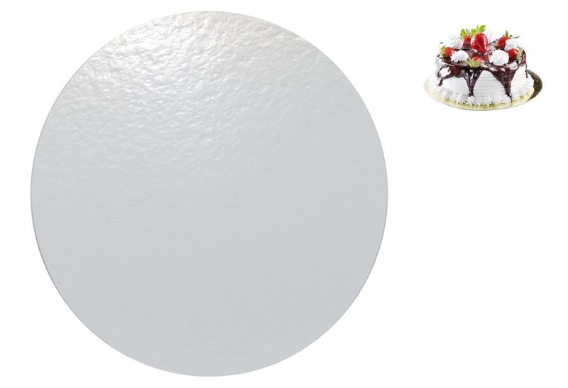 Cakeboard Redondo Branco 26cm Ref.: CBD112 Papieri (1 unidade)