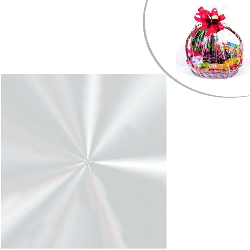 Saco em Polipropileno Transparente 45x59cm Cromus (25 Sacos)