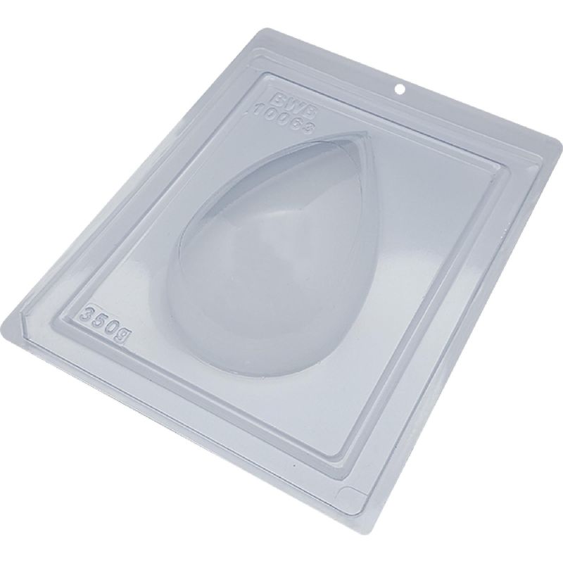 Forma em Acetato com Silicone Ovo Liso Bicudo 350gr Ref. 10063 BWB (01UND)