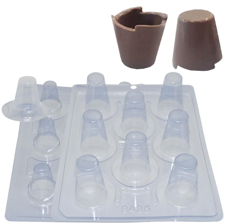 Forma em Acetato com Silicone Copo Mousse 4 Ref. 9435 BWB (01UND)