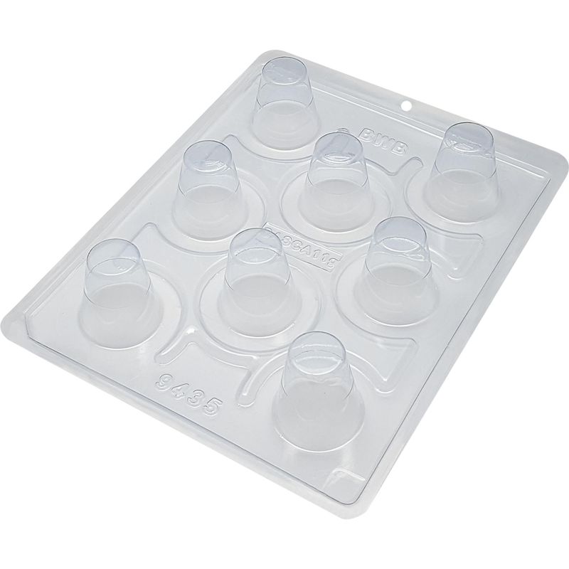 Forma em Acetato com Silicone Copo Mousse 4 Ref. 9435 BWB (01UND)