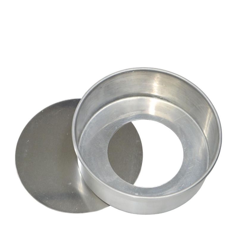 Forma de Alumínio Redonda para Bolo C/ Fundo Falso 22x8cm Alumínio Circular (01 unidade)