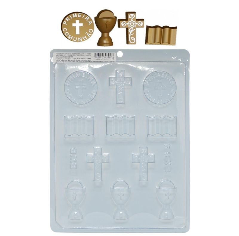 Forma em Acetato Primeira Comunhão Ref. 1364 BWB (01UND)