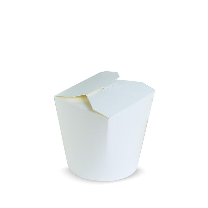 Embalagem Box de Papel 480 ml Branco Vabene (50 unidades)