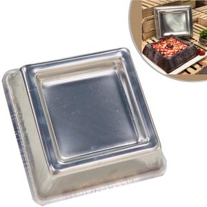 Forma de Alumínio Ballerine Quadrada Média 20 x 4,5 cm Ref.: 339 Alumínio Circular (01 unidade)