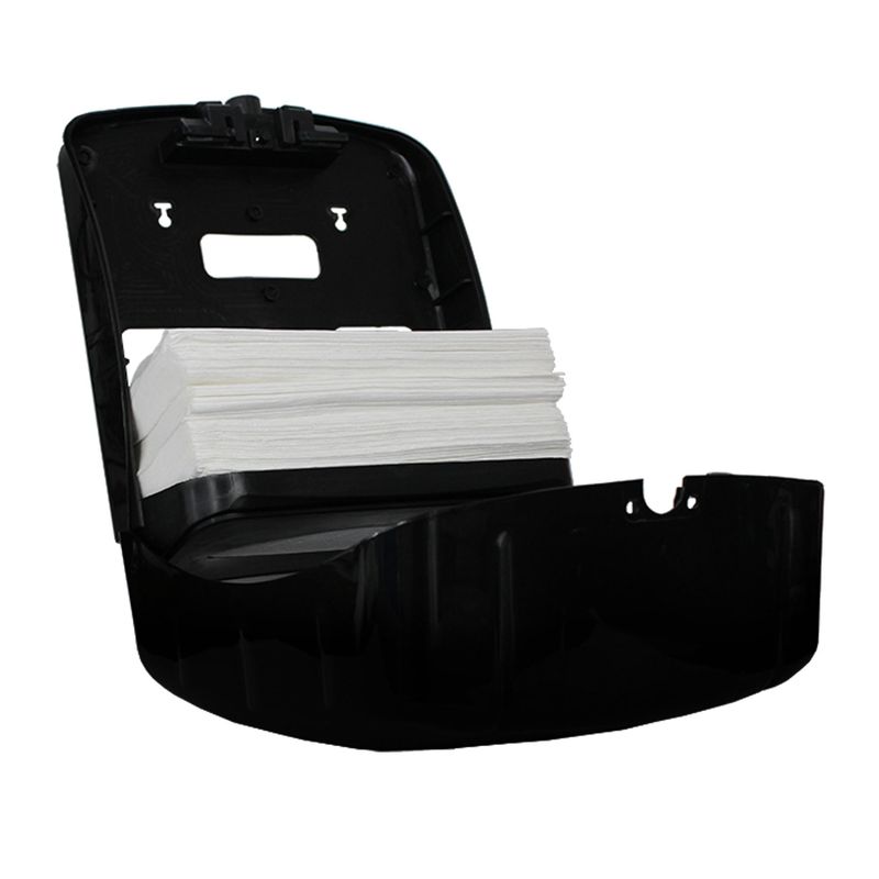 Dispenser para Toalha 1/3D Preto Nobre Ref. 40350 Goedert (01 unidade)