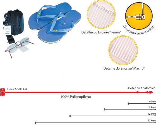 Trava Anel 40mm Neutro Etiq Plast (1000 unidades)