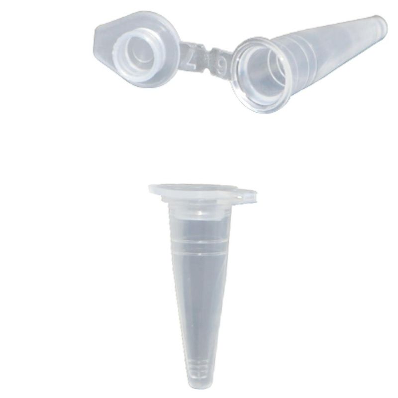 Mini Flaconete de Polipropileno Tipo Eppendorf 0,38ml Ociplex (100 unidades)