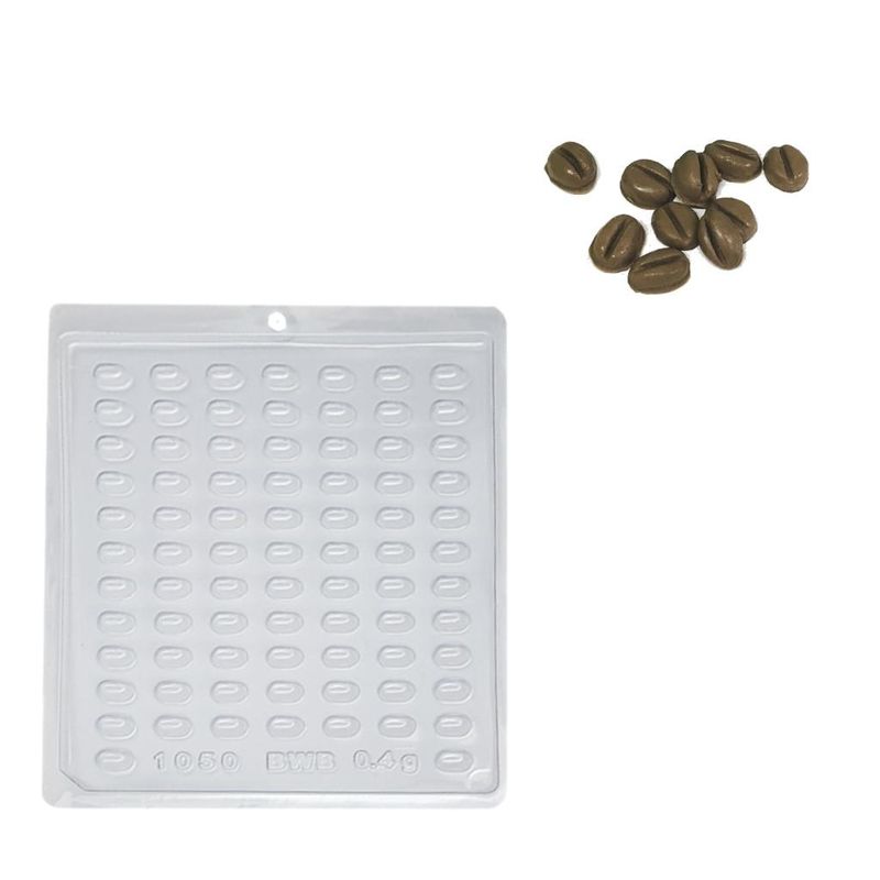 Forma de Acetato Grão de Café Ref.: 1050 BWB (01 unidade)