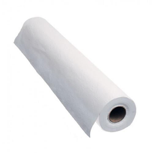 Lençol Hospitalar de Papel Branco Descartável Premium Diamante (50cmx50m)