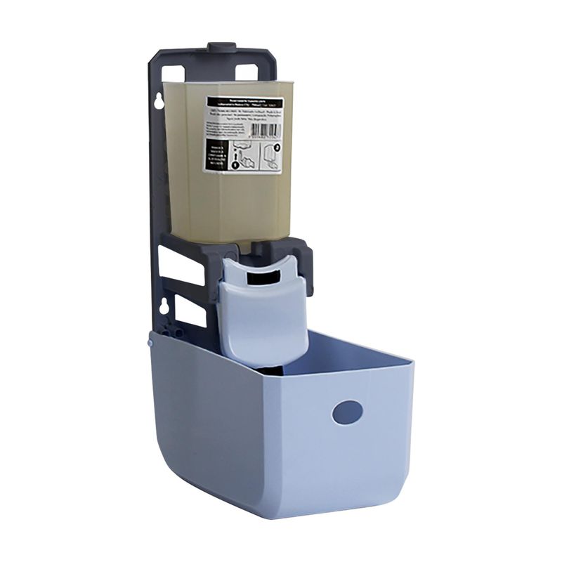 Dispenser para Sabonete Líquido (C/Reservatório) Branco/Cinza 800ml New Classic Nobre (01UND)