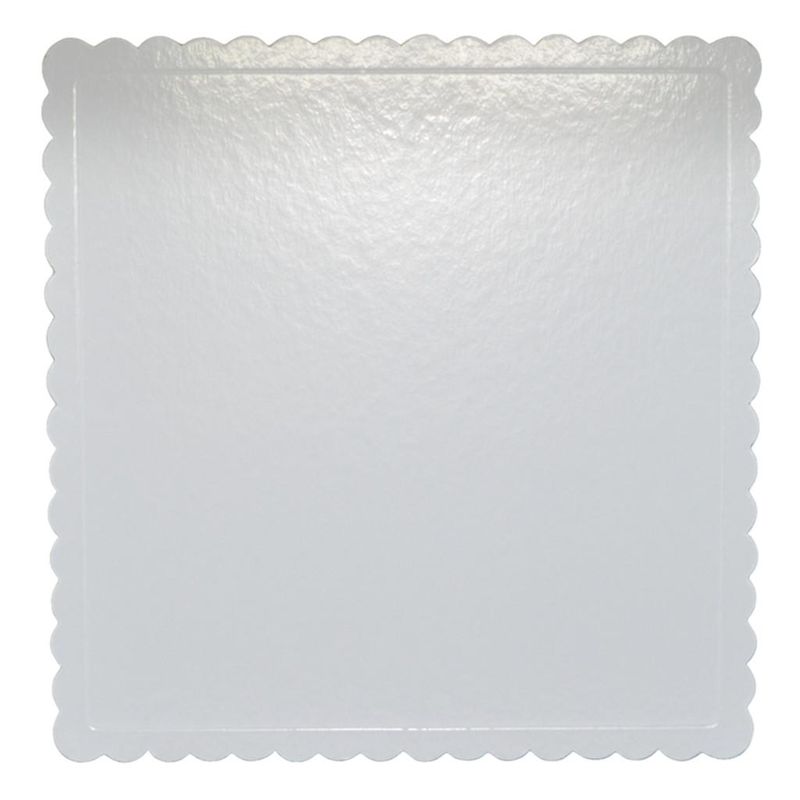 Cakeboard Quadrado Branco 24cm Ref.: CBD175 Papieri (1 unidade)