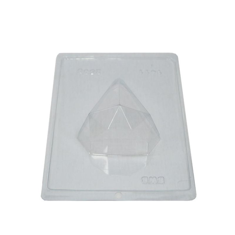 Forma de Acetato com Silicone Ovo Diamante 250gr Ref. 1411 BWB (01 unidade)