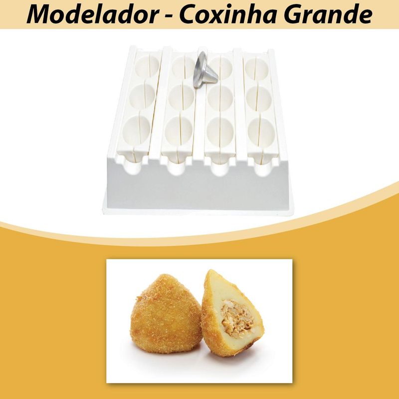 Modelador de Coxinhas Grande Ref. 3216 com 12 Cavidades Gazoni (01UND)