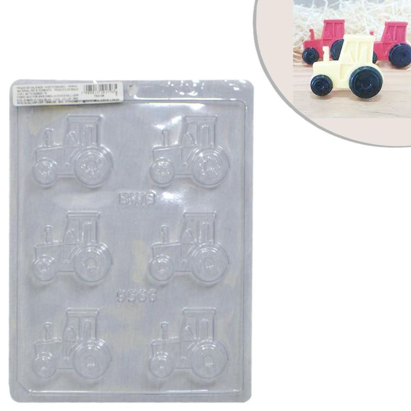 Forma de Acetato Simples Trator Ref. 9566 BWB (01 unidade)