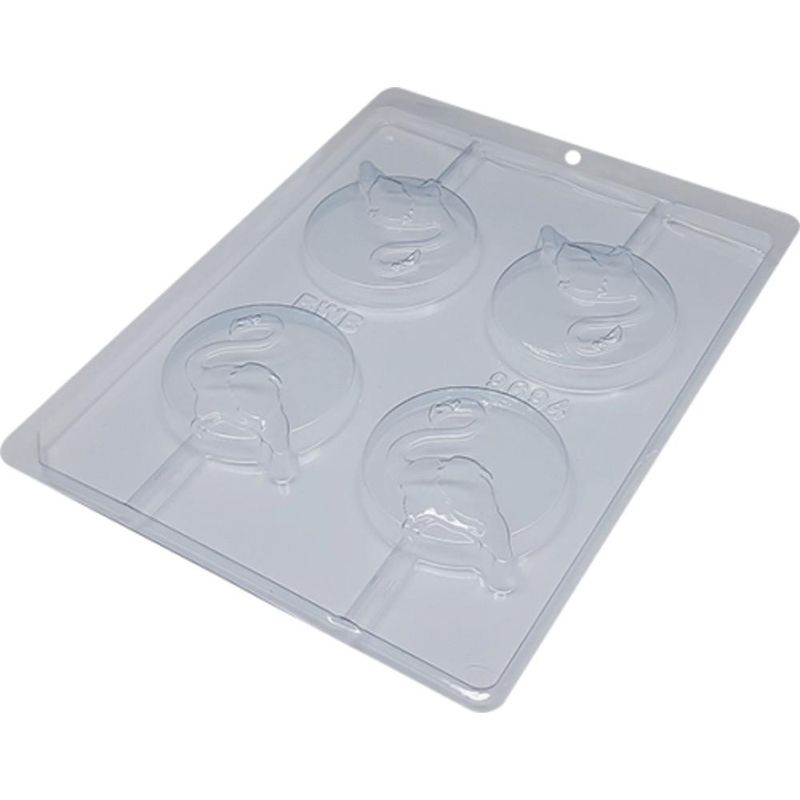 Forma de Acetato Simples Pirulito Flamingo Ref. 9694 BWB (01 unidade)