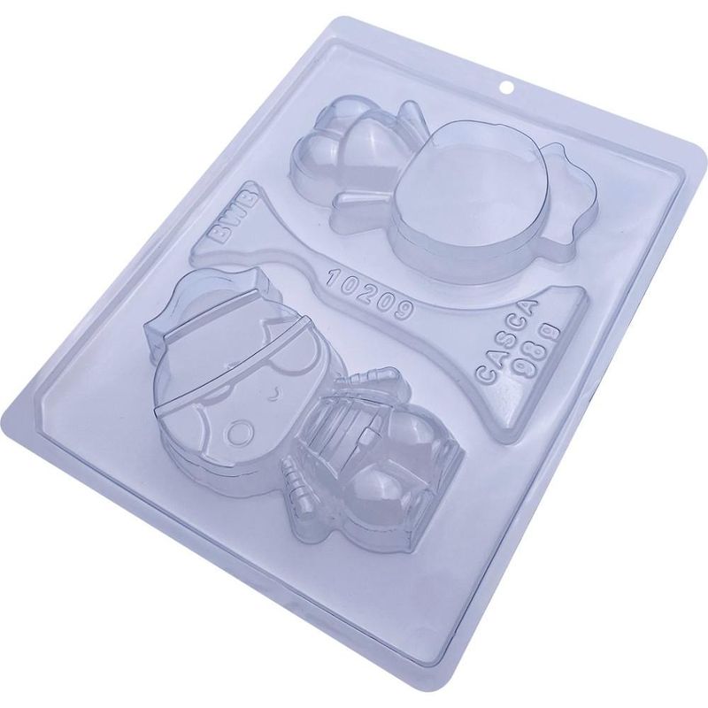 Forma de Acetato com Silicone Menino Pirata 98gr Ref. 10209 BWB (01 unidade)