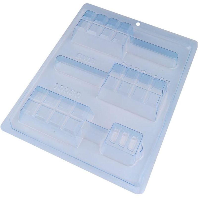 Forma de Acetato com Silicone Pirulito Tablete 20gr Ref. 10030 BWB (01 unidade)
