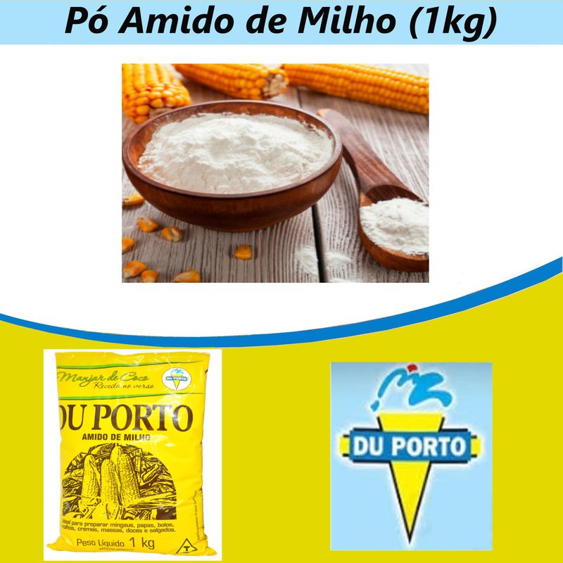 Pó Amido de Milho Du Porto (1KG)