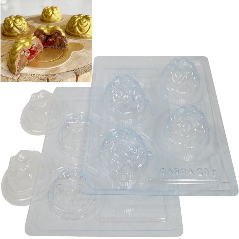 Forma de Acetato com Silicone Trufa Fortuna 23gr Ref. 10097 BWB (01 unidade)