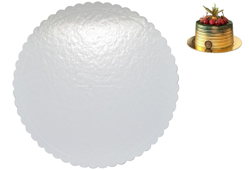 Cakeboard Redondo Branco 32cm Ref.: CBD085 Papieri (1 unidade)