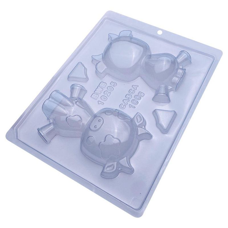 Forma de Acetato com Silicone Vaquinha 100gr Ref. 10205 BWB (01 unidade)