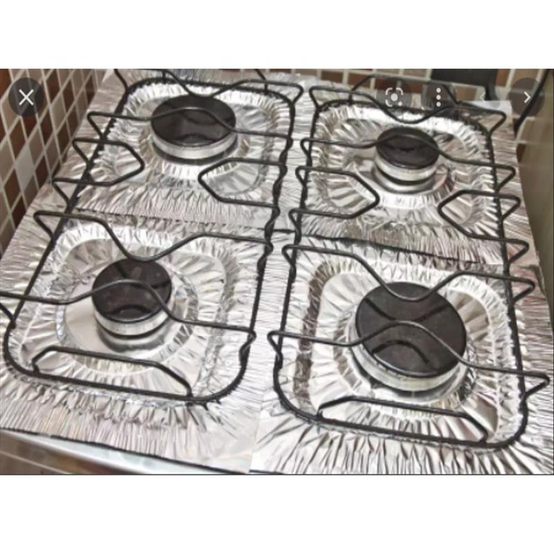 Protetor de Alumínio para Fogão de 4 e 6 bocas 27x27cm Wyda (12 unidades)