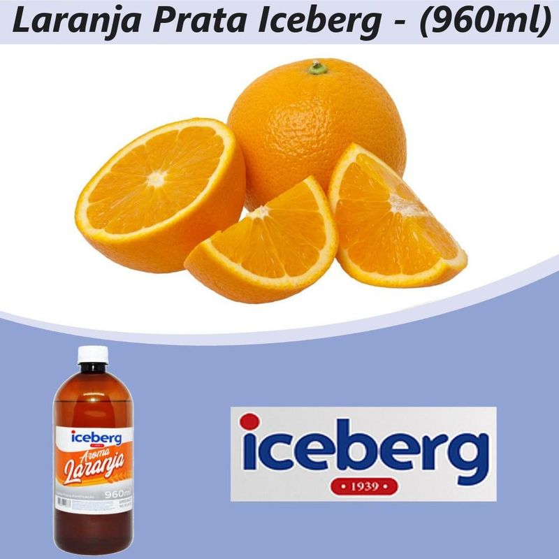 Aroma de Laranja Prata Iceberg (960ml)