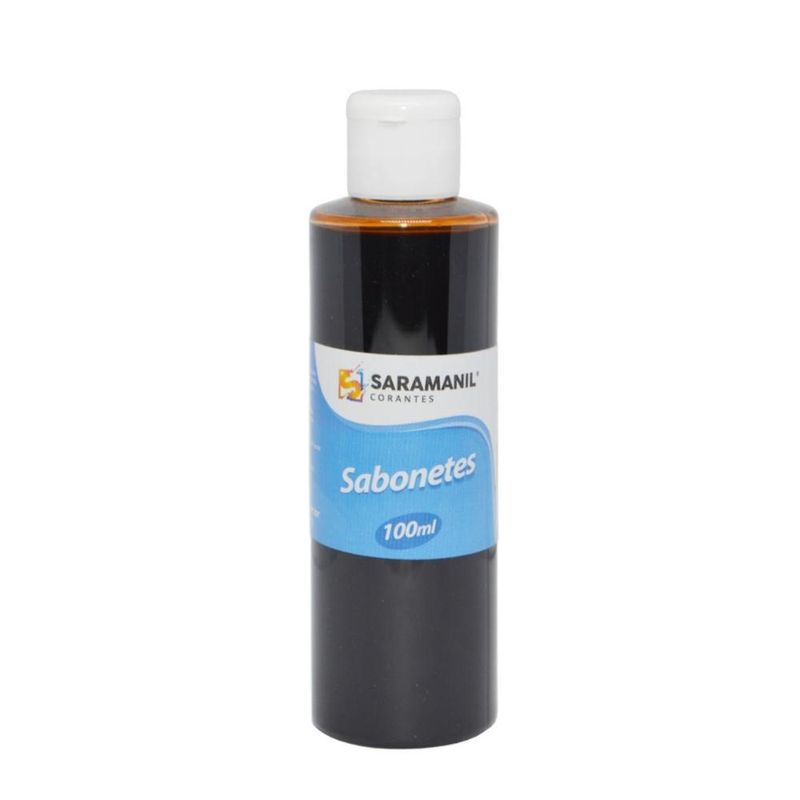 Corante Líquido para Sabonetes Artesanais Chocolate Saramanil (100ml)