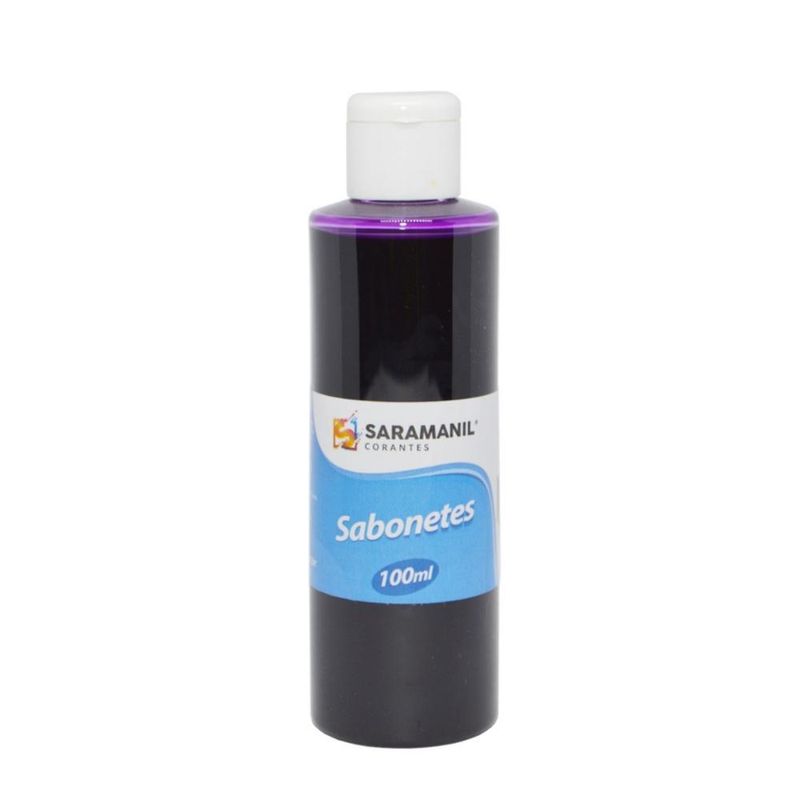 Corante Líquido para Sabonetes Artesanais Violeta Saramanil (100ml)