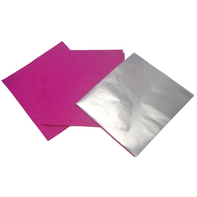 Papel Crepom P/ Bem Casados 15x17cm Cor Pink UltraFest (40 Unidades)