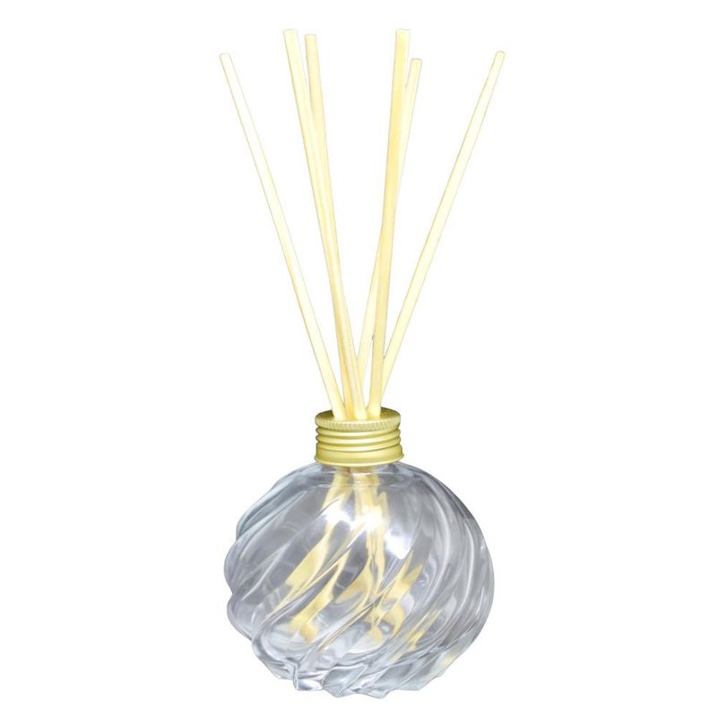 Frasco de Vidro Transparente Bola Espiral Rosca 28mm 110ml (01 unidade)