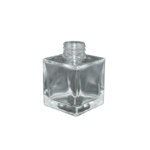 Frasco de Vidro Transparente Cube 30ml Rosca 18/415 Ref. 2501 (01 unidade)