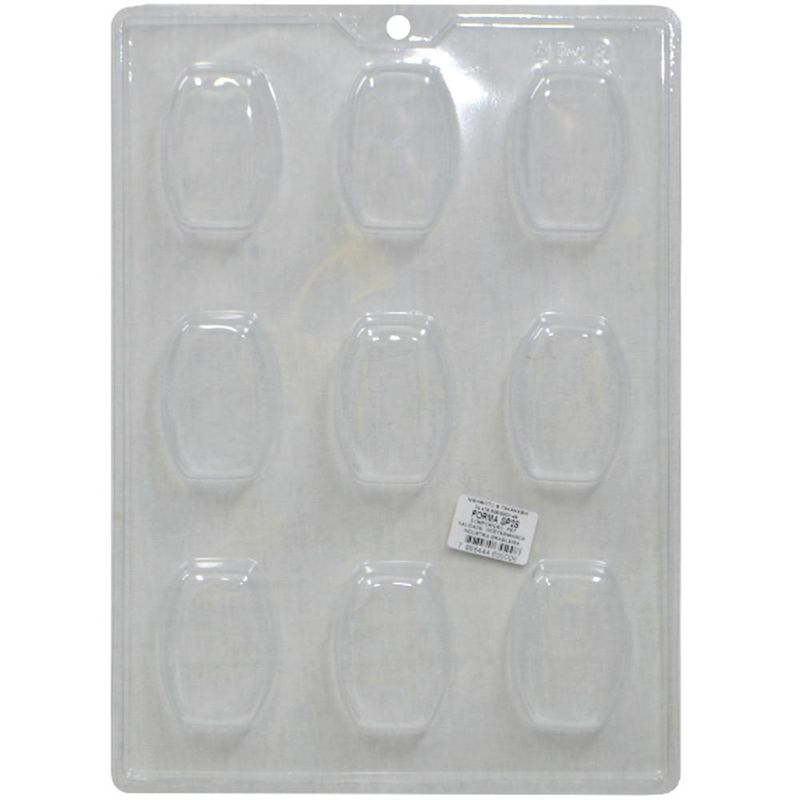 Forma de Acetato Simples Semiprofissional Sabonete Natural Lisa Ref. 28 (01 unidade)