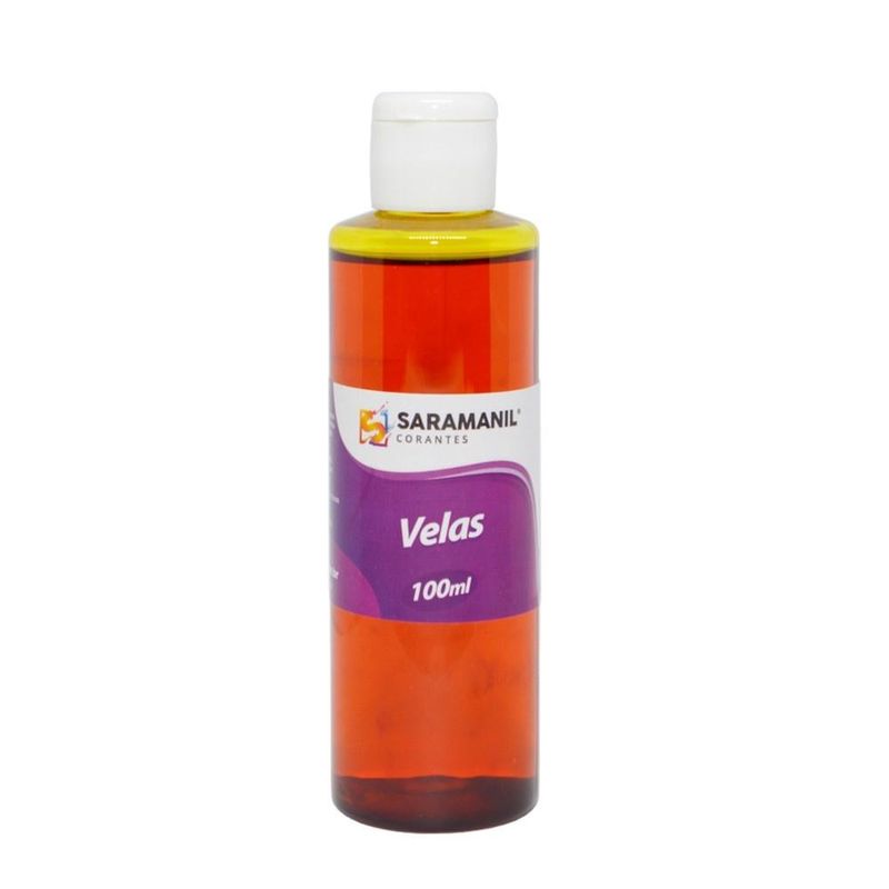 Corante líquido para Velas Amarelo Saramanil (100ml)
