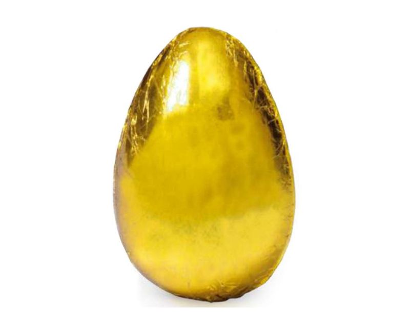 Papel Chumbo Alumínio Intercalado Ouro Brilhante 44x60cm Carber Embalagens (50 Folhas)